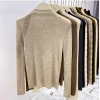 Autumn Winter Turtleneck Women Sweater Long Sleeve Solid Slim Pullover Warm Casual Elegant Luxury Jumper Knitwear Base Layer Top