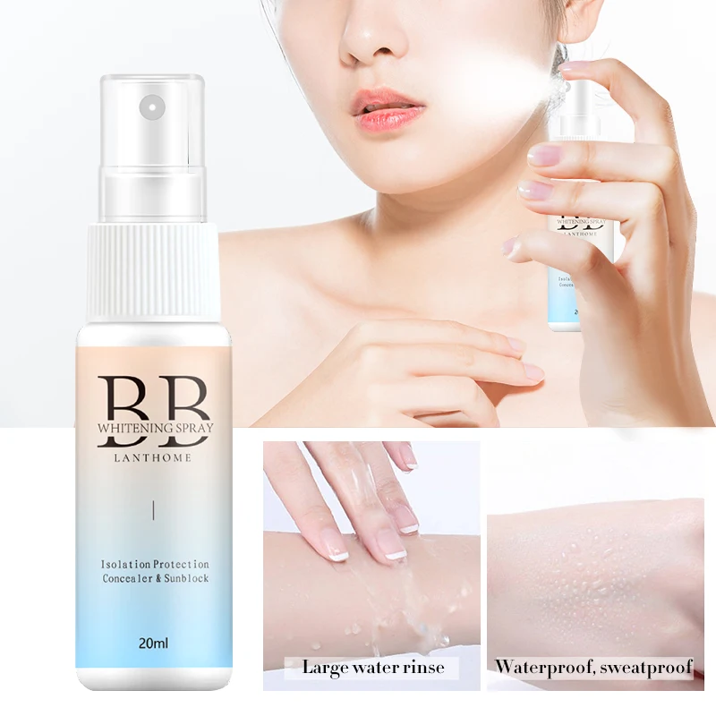 BB Whitening Spray Skin Brightening Moisturizing BB Cream Face Foundation Nourishing Skin Care Beauty Cosmetics - Image 4