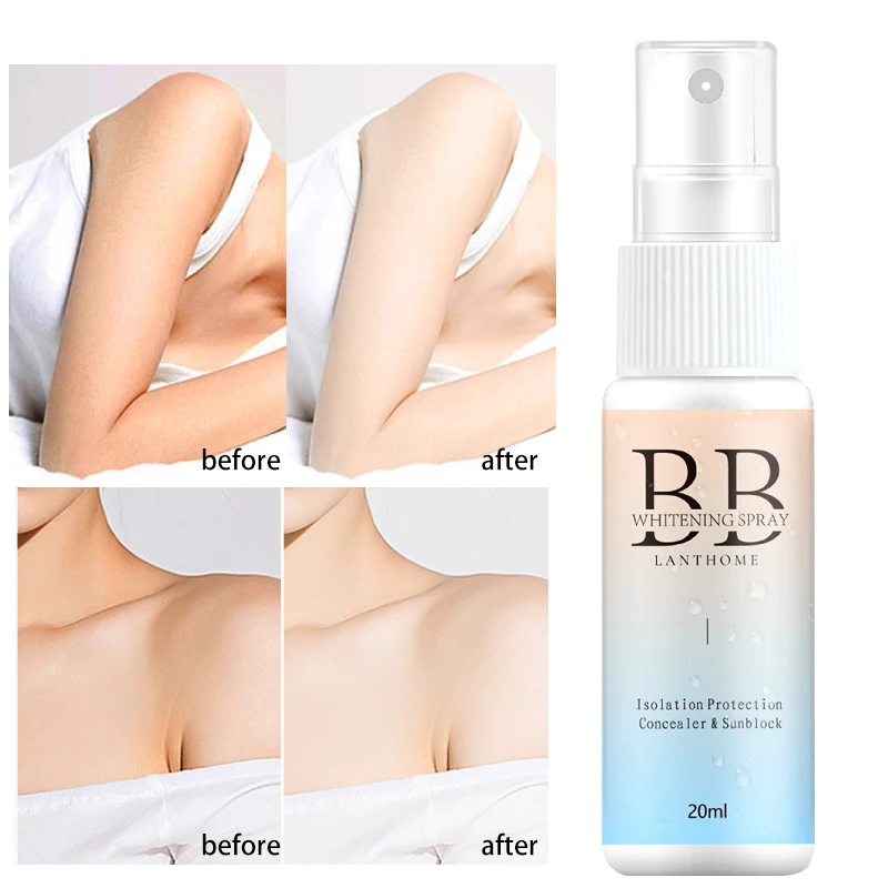 BB Whitening Spray Skin Brightening Moisturizing BB Cream Face Foundation Nourishing Skin Care Beauty Cosmetics - Image 5