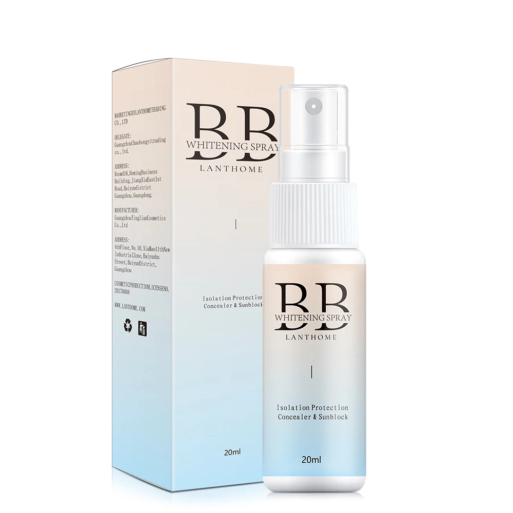 BB Whitening Spray Skin Brightening Moisturizing BB Cream Face Foundation Nourishing Skin Care Beauty Cosmetics - Image 6