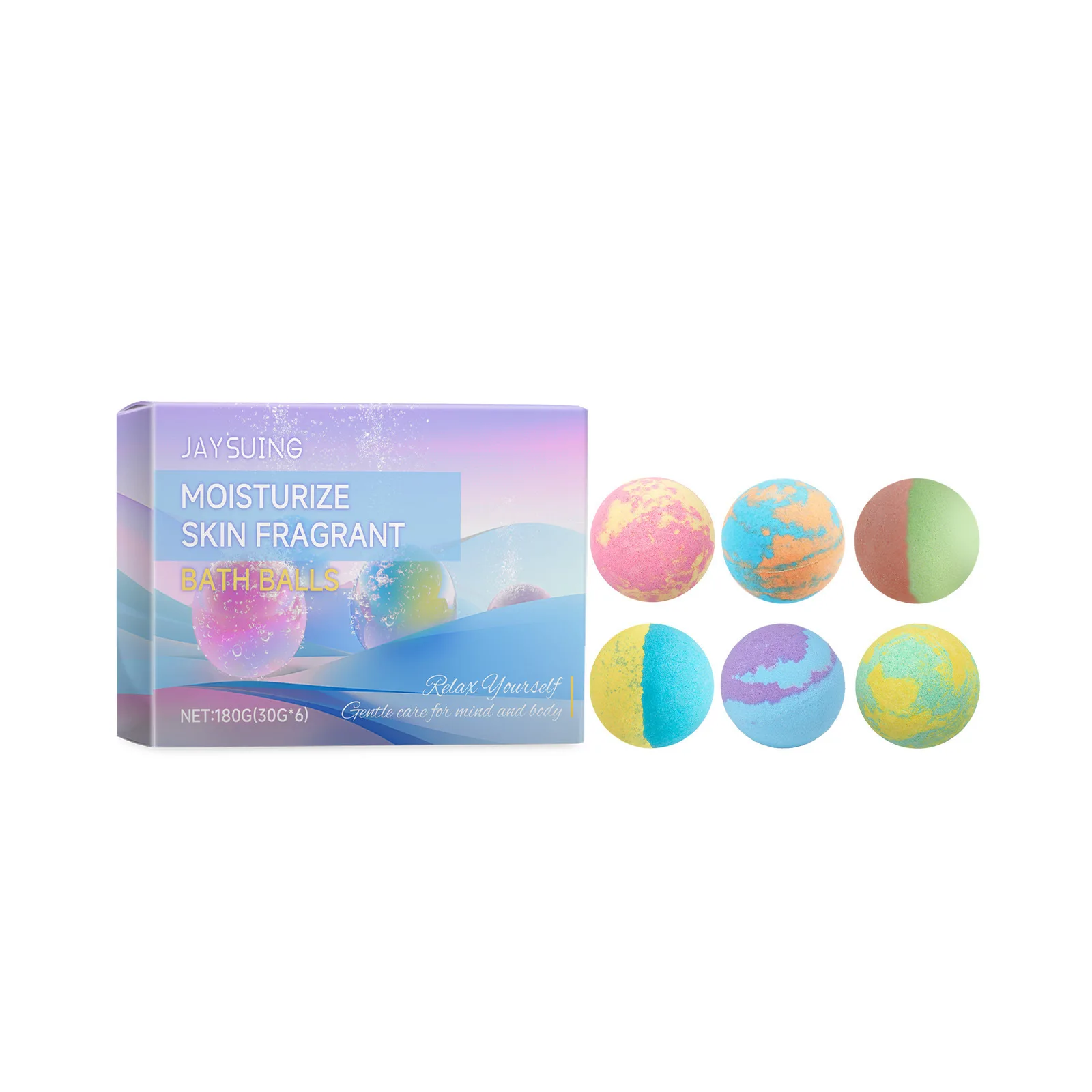 Bath Salt Lasting Fragrance Aromatherapy Floral Scent Exfoliating Moisture Body Wash Cleansing Spa Salt Ball Bubble Salts Shower - Image 2