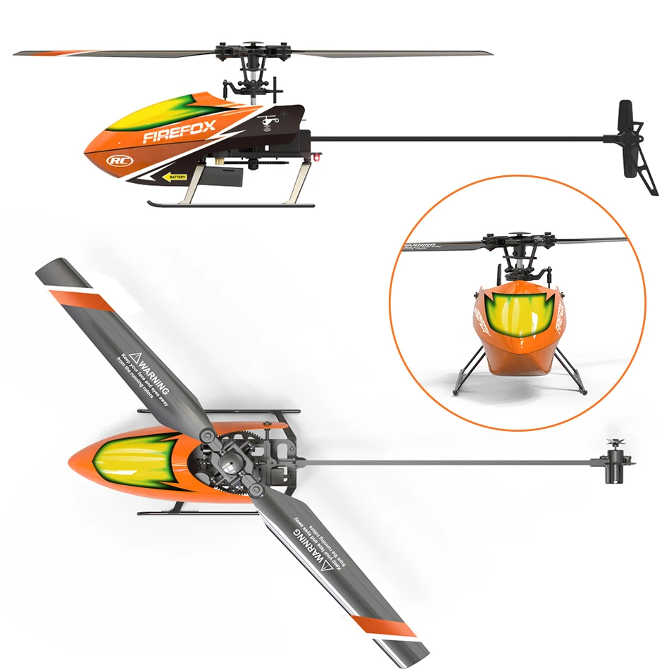Beginner RTF Automatic Stable RC Helicopter 2.4G 4 Channel Single Propeller Without Aileron E129 C129 Durable Long Flight Time - Image 2