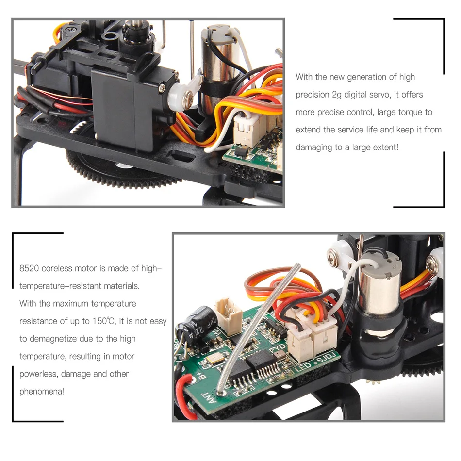 Beginner RTF Automatic Stable RC Helicopter 2.4G 4 Channel Single Propeller Without Aileron E129 C129 Durable Long Flight Time - Image 4