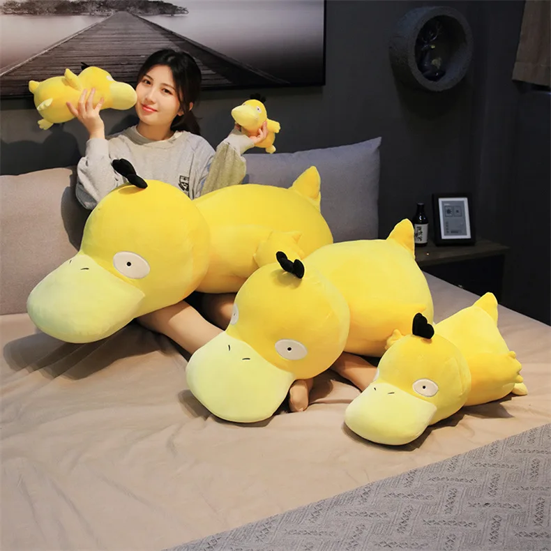 Big Size Pokemon Psyduck Plush Charmander Squirtle Pikachu Yellow Duck Plush Stuffed Animal Toy Gengar Doll Gift for Kid - Image 4
