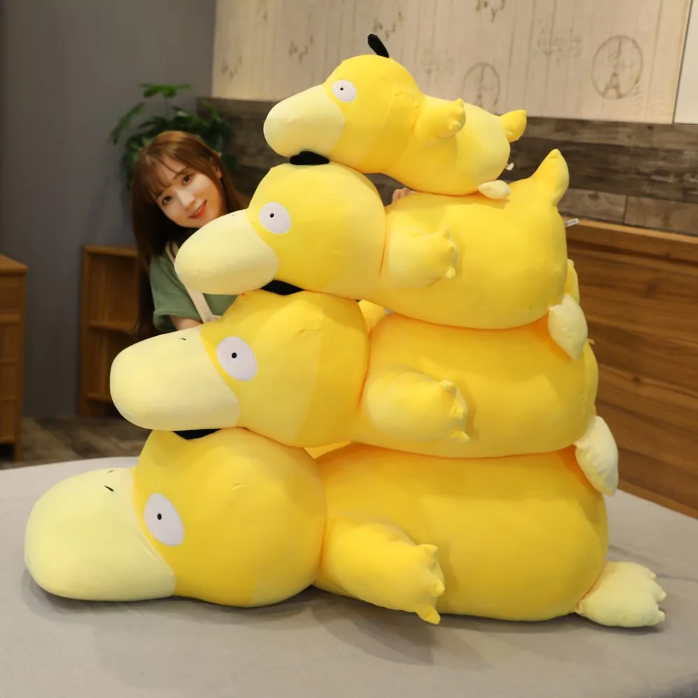 Big Size Pokemon Psyduck Plush Charmander Squirtle Pikachu Yellow Duck Plush Stuffed Animal Toy Gengar Doll Gift for Kid - Image 3