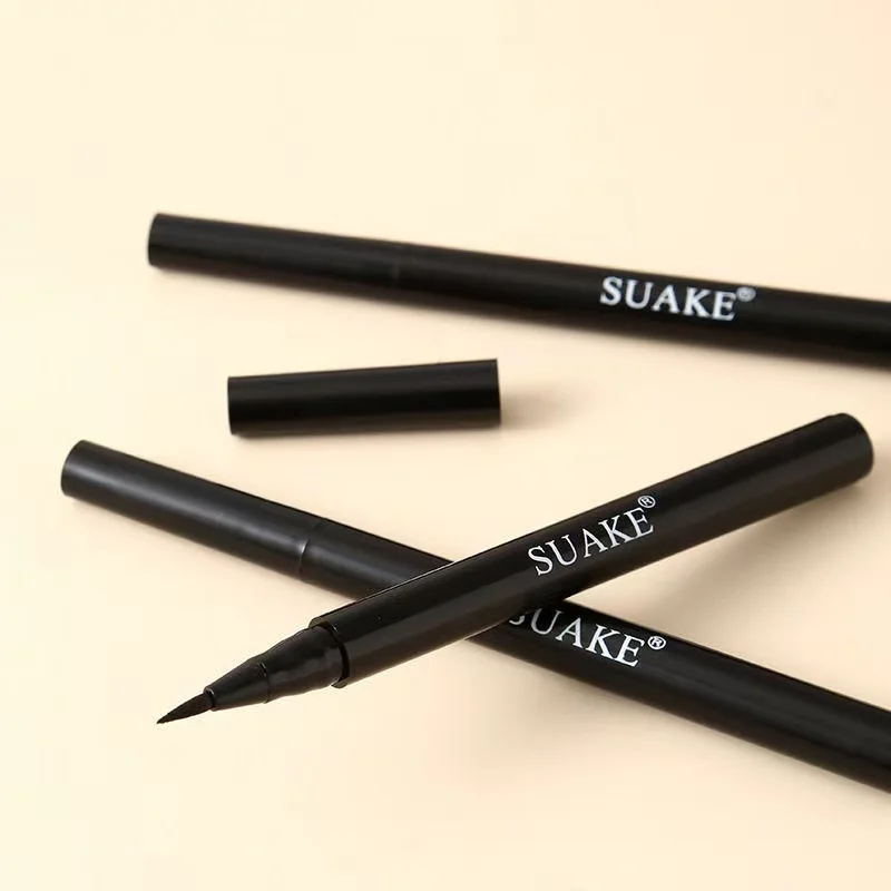 Black Waterproof, Sweat-Proof, and Smudge-Proof Eyeliner Creates a Natural Look and Glides on Quickly and Easily. - Image 6