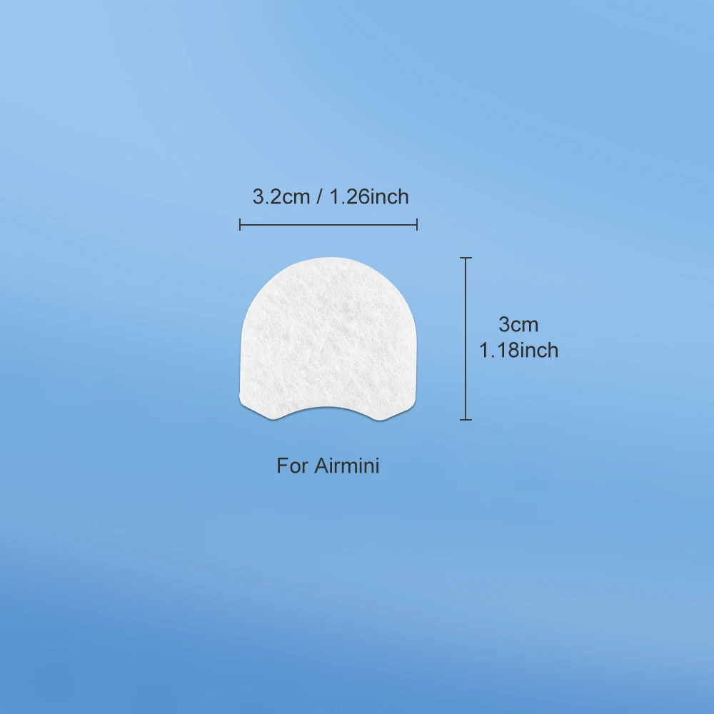 CPAP Filter Replacement, Filter Cotton Fit for S10/11/Airmini Series Devices Disposable Replacement Filter Ultra Fine Filters - Image 4