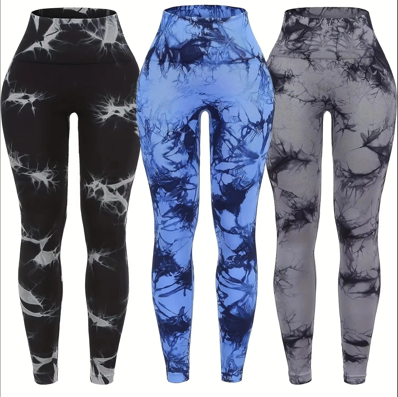 CZGUKE Women Yoga Pants Sport Leggings Seamless High Waist Push Up Woman Tights Fitness Workout Leggins Gym Clothing - Image 3