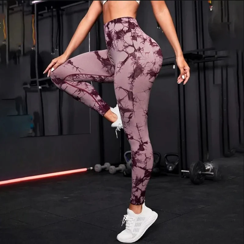 CZGUKE Women Yoga Pants Sport Leggings Seamless High Waist Push Up Woman Tights Fitness Workout Leggins Gym Clothing - Image 4