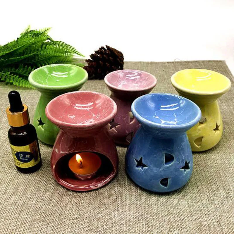 Candle Aromatherapy Furnace Aromatherapy Lamp Essential Oil Furnace Household Romantic Burner Home Decor - Image 5