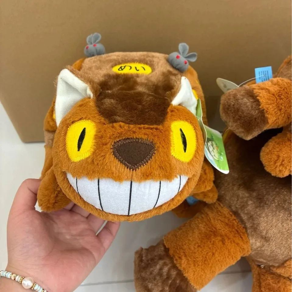 Cartoon Animation Bus My Neighbor Totoro Doll Soft Plush Animal Toys Stuffed Totoro Bus Kids Xmas Birthday Gift Anime Plush Toys - Image 2
