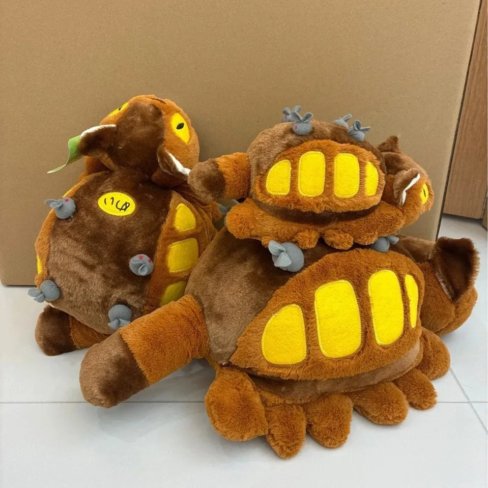 Cartoon Animation Bus My Neighbor Totoro Doll Soft Plush Animal Toys Stuffed Totoro Bus Kids Xmas Birthday Gift Anime Plush Toys - Image 5