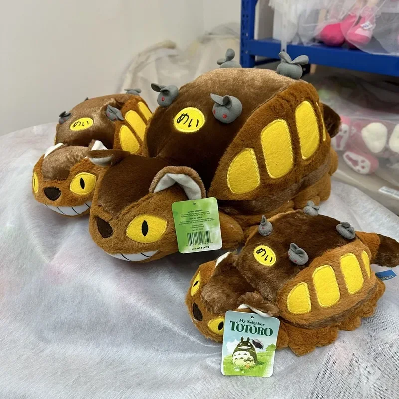 Cartoon Animation Bus My Neighbor Totoro Doll Soft Plush Animal Toys Stuffed Totoro Bus Kids Xmas Birthday Gift Anime Plush Toys - Image 6