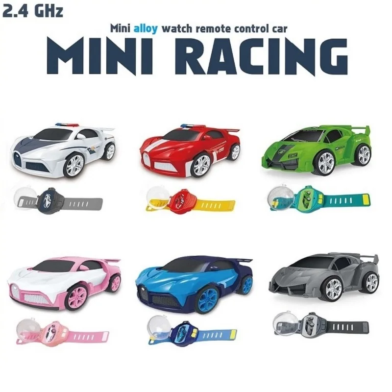Children's Watch Remote Control Car Electric Alloy Mini Watch Car Parent Child Interaction 2.4G Remote Control Racing Toy Gift - Image 3