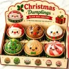 Christmas Dumpling Squishy Snowman, Elk, Santa Claus Squeeze Toys with Box Stress Relief Merry Christmas New Year Gift 2027