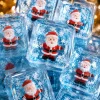 Christmas Halloween Ice Cube Squishy Maltose Texture Stress Relief Santa Snowman Holiday Gifts For Anxiety Relief New Year Gift