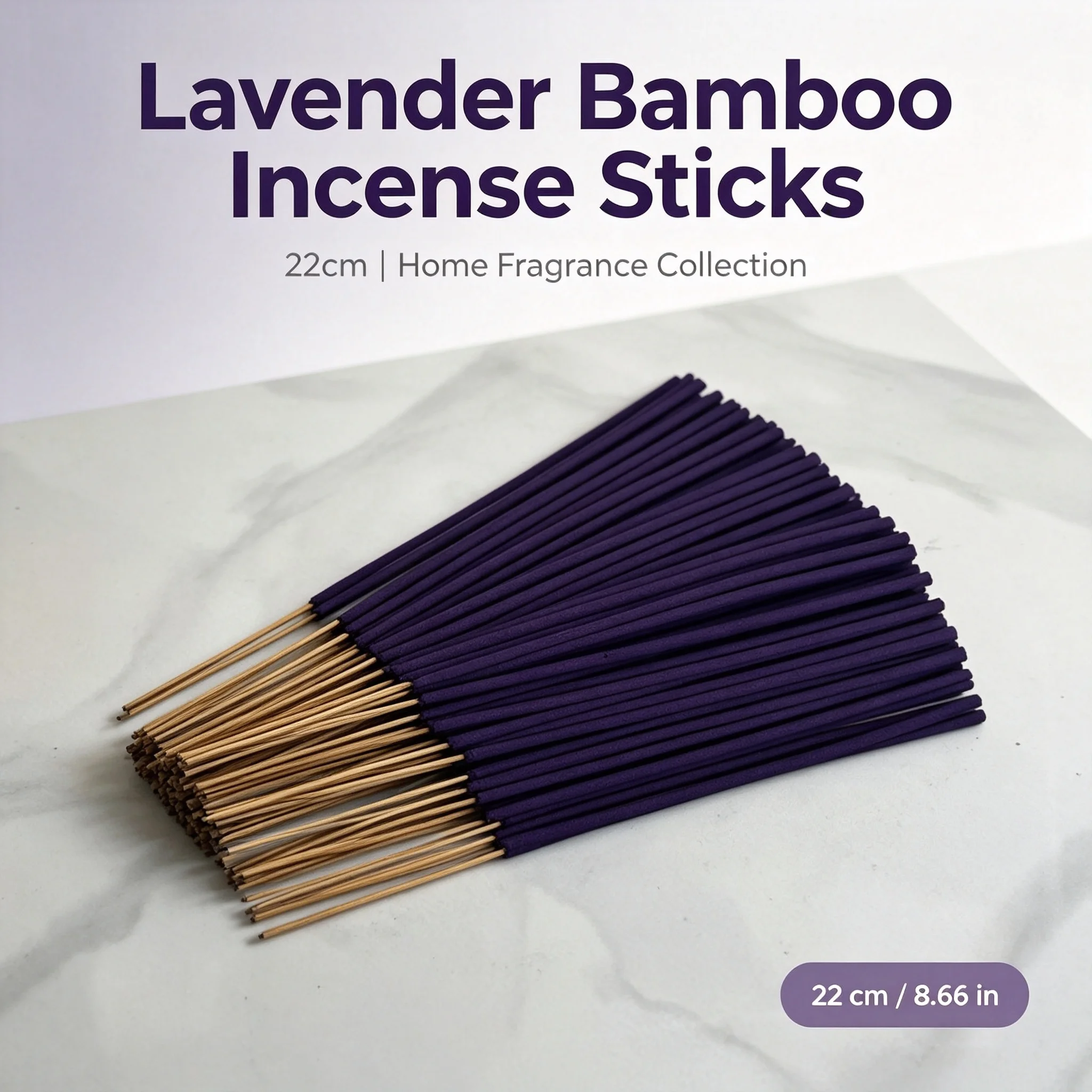 Christmas Lavender Scented Bamboo Incense Sticks Home Indoor Fragrance for Creating a Cozy Vibe Party Decoration And Holiday Gif - Image 3