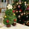 Christmas Limited Christmas Tree Snowman Plush doll Pendant Bag Pendant doll Keychain for Friends New Year Gifts