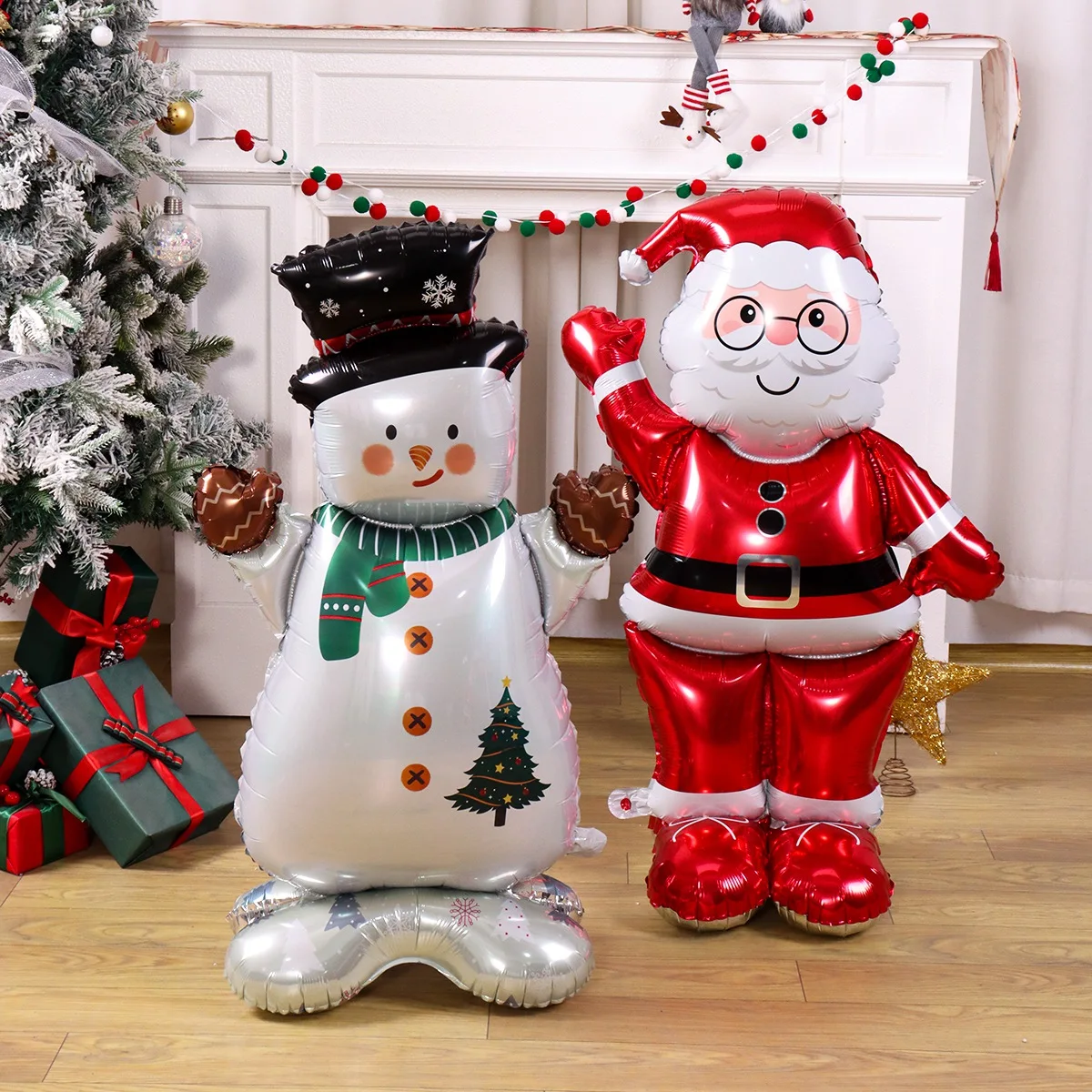 Christmas Santa Claus Snowman Design Foil Balloons Perfect for New Year Christmas Decorations Navidad 2026 Home Party Supplies - Image 6