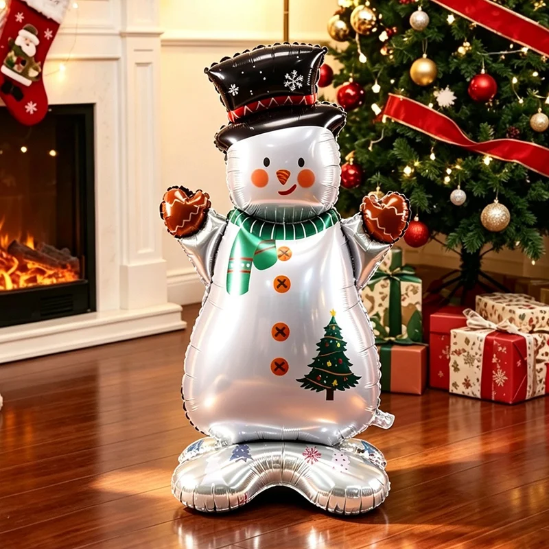 Christmas Santa Claus Snowman Design Foil Balloons Perfect for New Year Christmas Decorations Navidad 2026 Home Party Supplies - Image 4