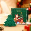 Christmas Tree Shaped Essential Oil Soap Natural Plant Fragrance Cleansing Handmade Bar Soap Gentle Skin Moisturizing Bath Soap