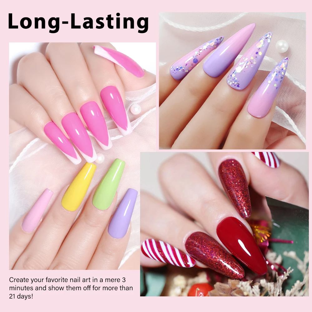 Clou Beaute 10pcs TPO & HEMA FREE Nail Gel Polish Set Gel Lacquer Spring Color UV Gel Nail Semi Permanent High Pigment Varnish - Image 2