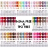 Clou Beaute 10pcs TPO & HEMA FREE Nail Gel Polish Set Gel Lacquer Spring Color UV Gel Nail Semi Permanent High Pigment Varnish