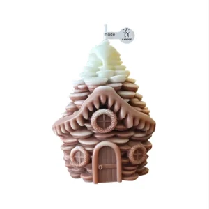 DJAEUIBQXO Christmas Pinecone House Aromatherapy Candles Festival Atmosphere Decoration Festival Gifts Santa Claus Shaped Candle