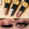 Double Color Eyeshadow Stick Glitter Highlight Shadow Stick Eye Makeup Waterproof Lasting Shimmer Metallic Eyeshadow Makeup