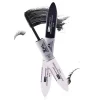 Double Head Lash Tint 4D Silk Fiber Makeup Mascara Eyelash Growth Liquid Long Thick Waterproof Long Lasting Natural Curling
