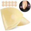 Double Sided Sticky Bra Inserts Reusable Adhesive Breast Lift Pads Invisible Bra Pads Cup Enhancer Pads For Bikini Swimsuit