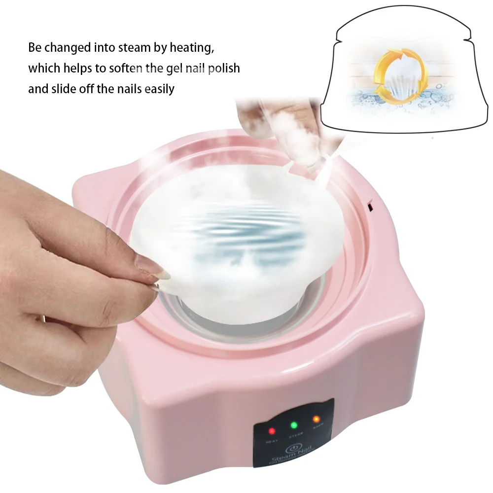 Electric Steam Gel Nail Remover Upgraded Acrylic Nail Polish Removal Box Nail Polish Beauty Salon Machine for Nail Gel Polish - Image 4