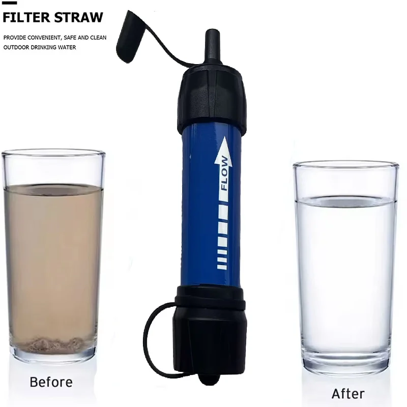Emergency Portable Water Purifier for Hiking - Survival , Fast Purification, Safe for Natural Water, On-The-Go Essential Gear - Image 2