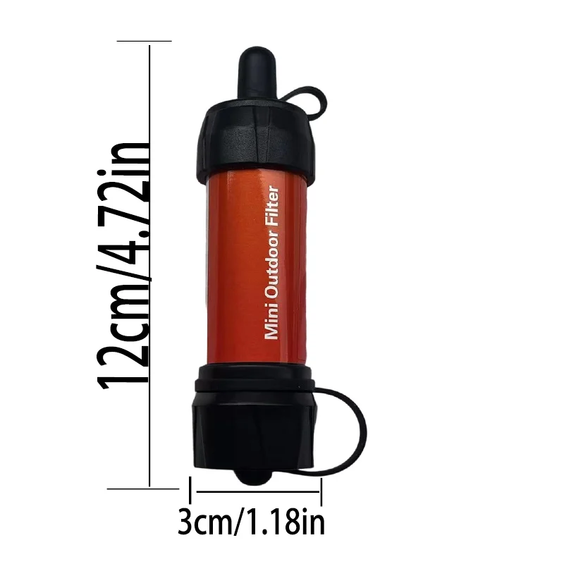 Emergency Portable Water Purifier for Hiking - Survival , Fast Purification, Safe for Natural Water, On-The-Go Essential Gear - Image 3