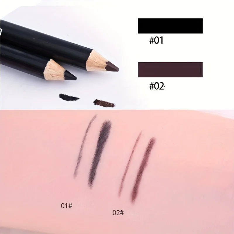 Eyeliner Pen, Waterproof And Sweatproof, Long Lasting Smudge ProofHard Refill Eyebrow Pencil Eye - Image 4