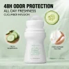 Flora Ruby Light Green Series Deodorant Roll On w omen's and men all-purpose Deodorant Roll Aluminum Free easy to carry a