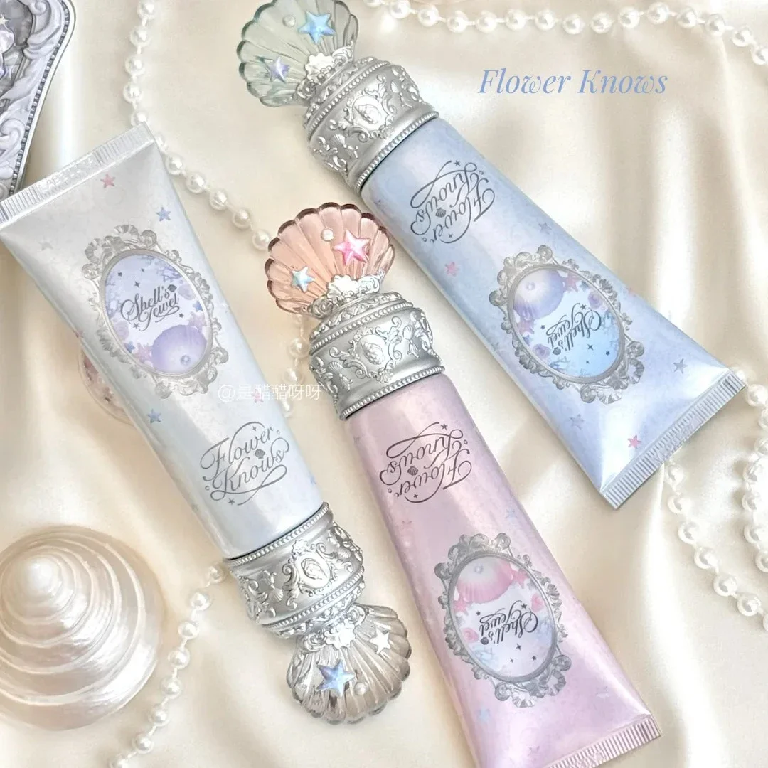 Flower Knows 2025 Shell's Jewel Radiance Primer Brightening Long Lasting Makeup Base Hydrating Non Cakey Vegan Cruelty Free - Image 2