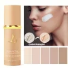 Four-in-one color-changing liquid foundation,with SPF50+ longwearing and no makeup removal, no powder sticking, moisturizing