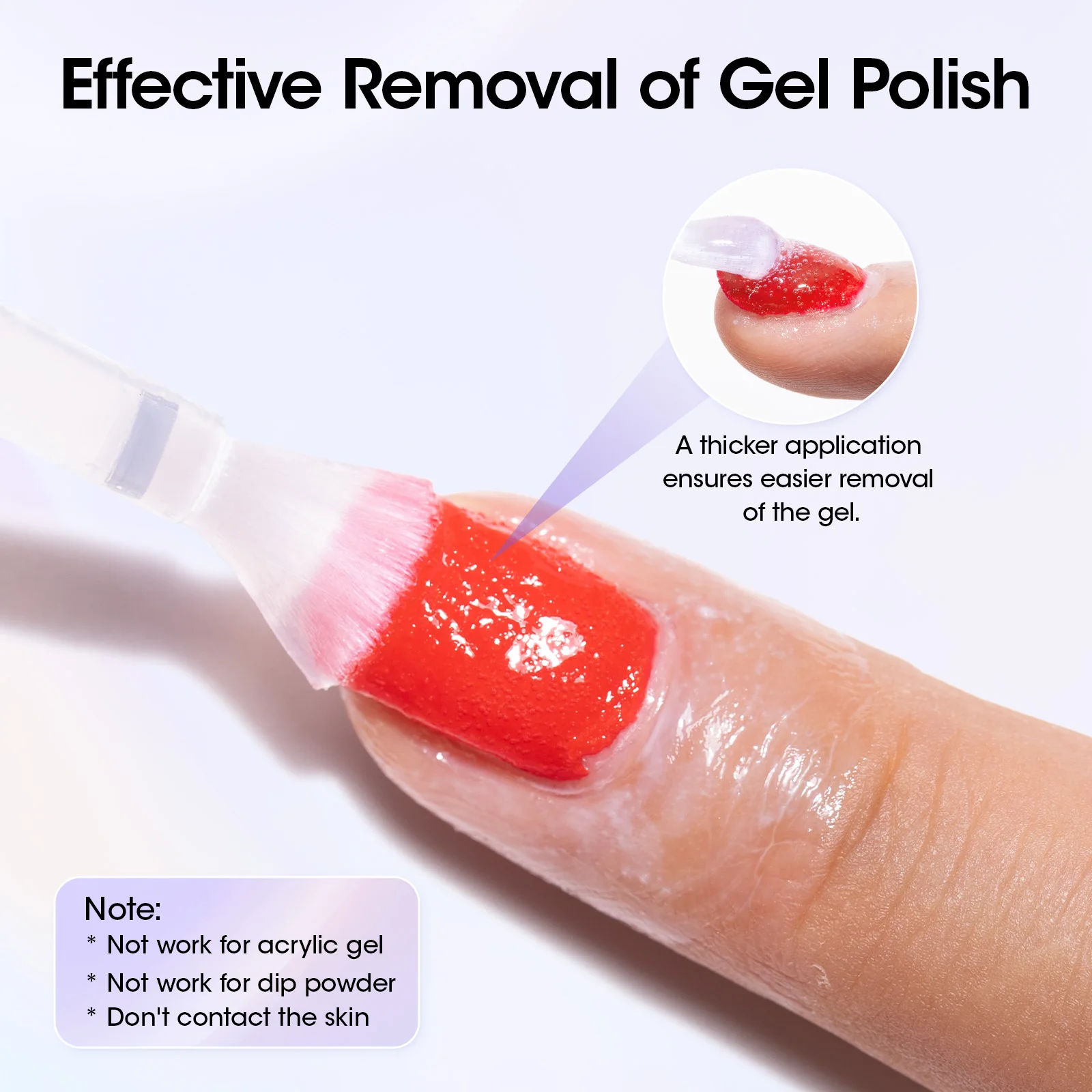 GELLEN Professional Nail Gel Remover Kit Fast Removal No Foil Cuticle Oil Liquid Latex UV Gel Polish Remover Manicure Tools - Image 3