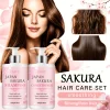 GSWP Upgrade to the Large-Capacity GSWP Sakura Shampoo and Conditioner Set to Strengthen Your Hair. 500g