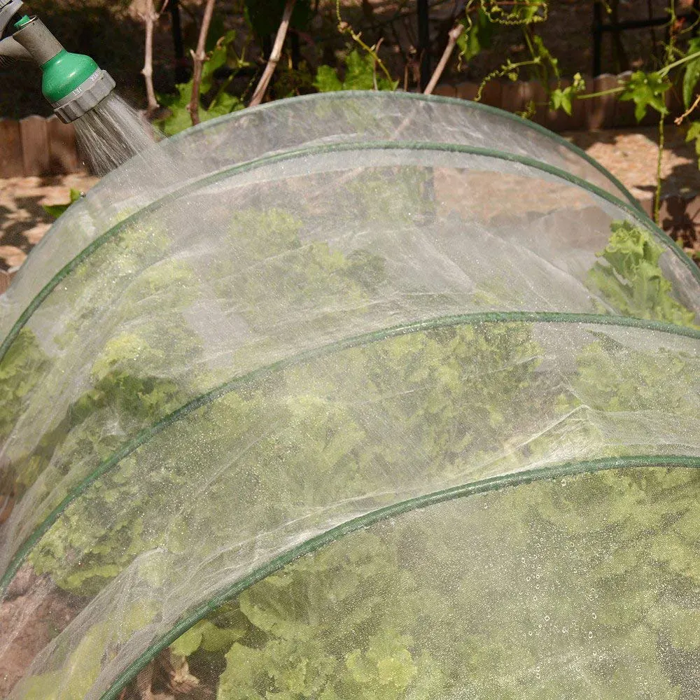 Garden Netting 10x50 FT Ultra Fine Mesh Fabric Net Protection Plant Cover Screen Vegetable Shrub Fruits Tree Flowers Bug Barrier - Image 2
