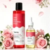 Gentle Cleansing Moisturizing Shower Gel Feminine Hygiene Skin Shower Set Long-lasting Floar Scent Shower Gel & Serum Oil