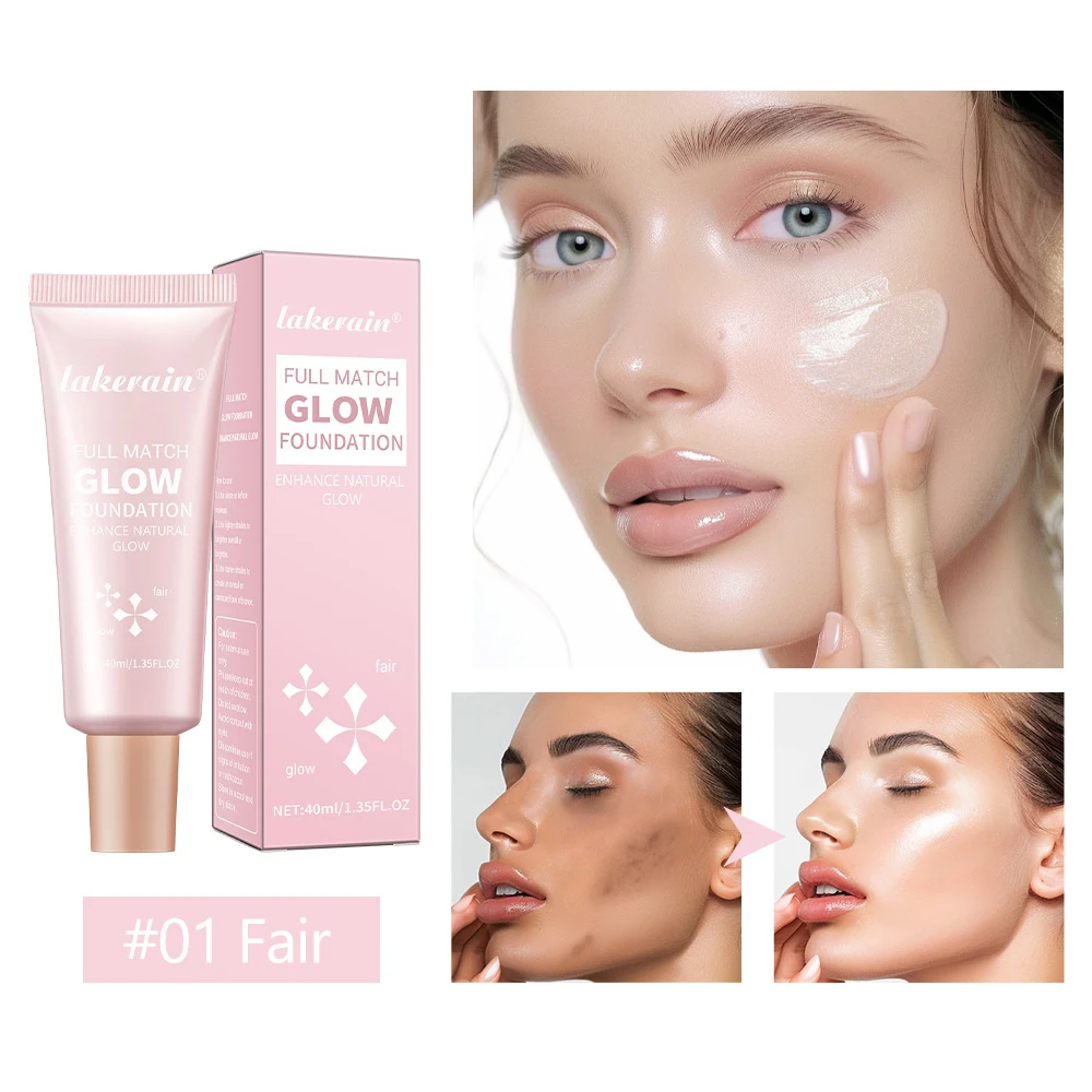 Glow Foundation Illuminator Glotion Natural Glow Enhancer Glowing Moisturizing Lightweight base Multi-purpose Illuminator Highli - Image 3