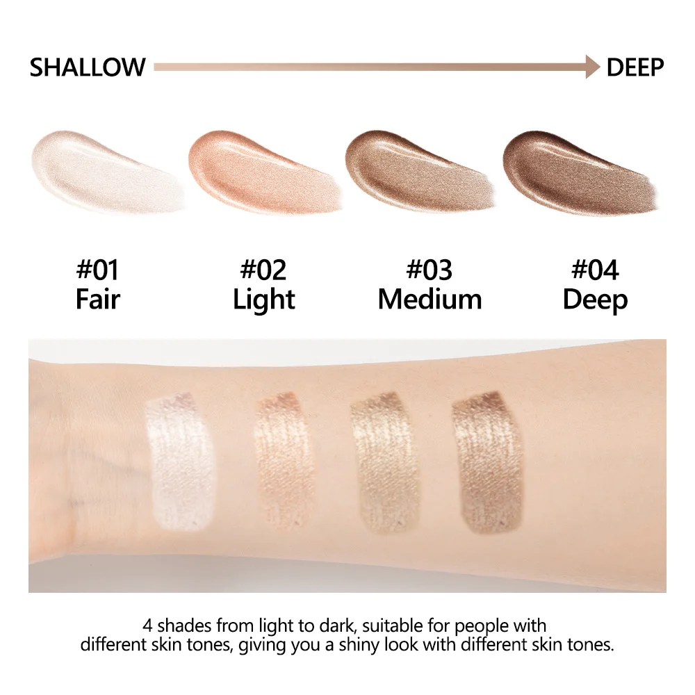 Glow Foundation Illuminator Glotion Natural Glow Enhancer Glowing Moisturizing Lightweight base Multi-purpose Illuminator Highli - Image 2