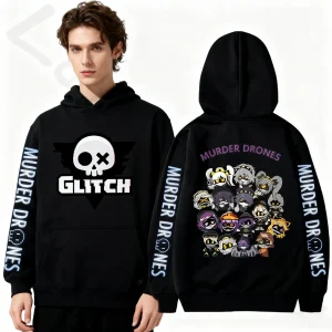 Harajuku Murder Drones Men's Hoodie Autumn Winter Long Sleeve Sweatshirt Women Casual Fashion Pullovers Unisex Anime Sportswear