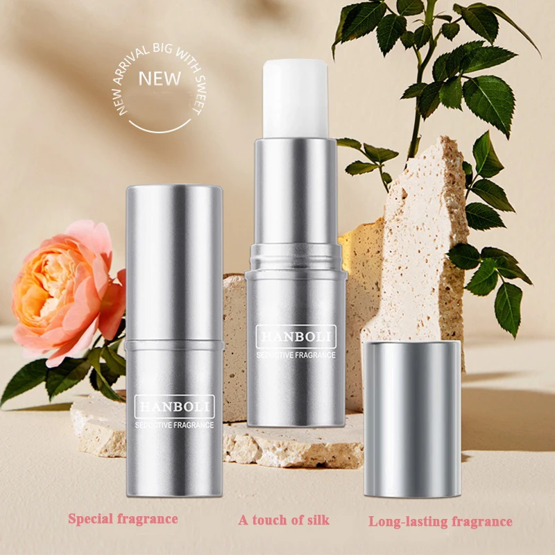 Heart-pounding solid perfume for men and women, light fragrance, long-lasting, natural and fresh perfume, portable perfume - Image 4