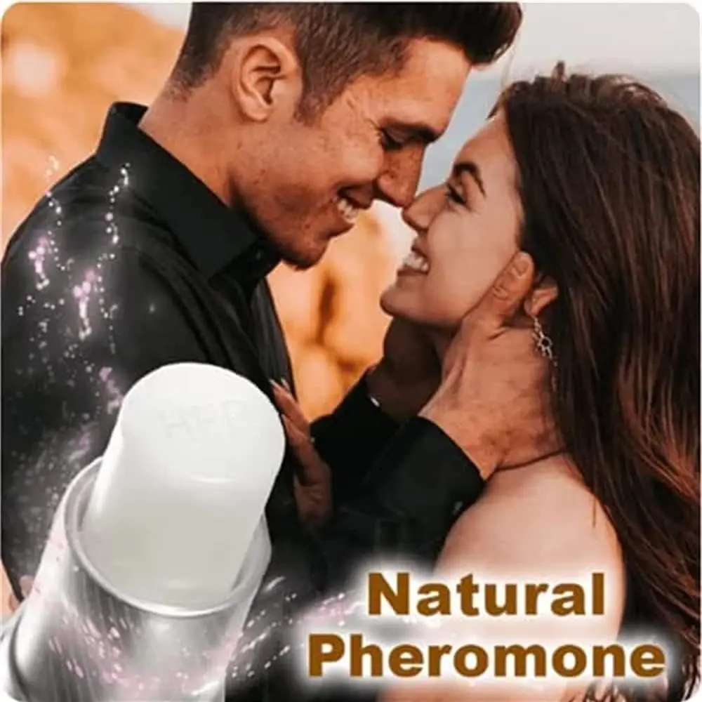 Heart-pounding solid perfume for men and women, light fragrance, long-lasting, natural and fresh perfume, portable perfume - Image 3