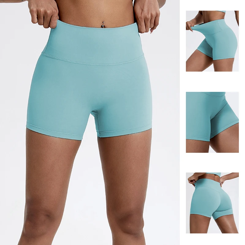 Hearuisavy Summer Running Sports Shorts Women Buttock Lift Leggings Women Cycling Slim Fit Workout Shorts High Waist Yoga Shorts - Image 2