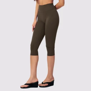 High Waist Yoga Pants Fitness Capri Pants 3/4 Leggings For Women Tummy Control Workout Capri Leggings Running Women's Activewear