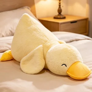 Hot 40/70/100CM Funny Goose Stuffed Soft Duck Plush Toy Sleeping Pillow Sofa Cushion Kids Girlfriend Birthday Gift